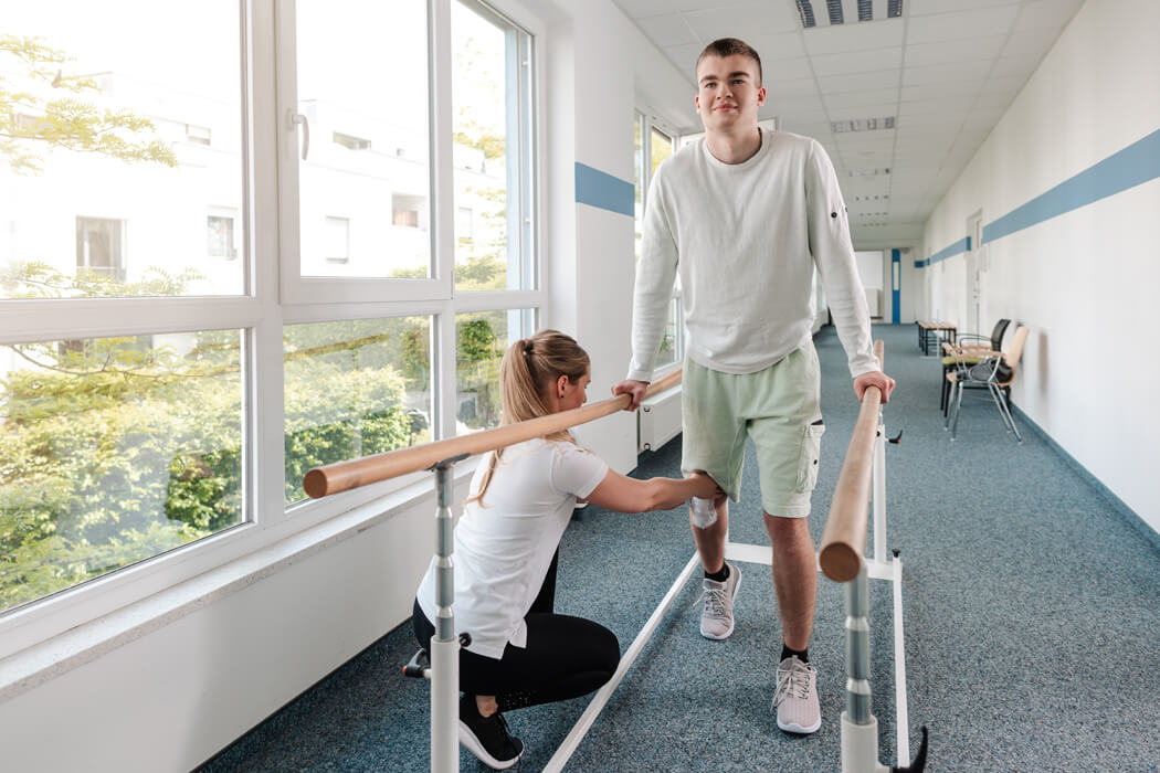 Physiotraining am Laufbarren