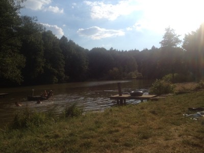 Badestelle Schornweisach Weiher