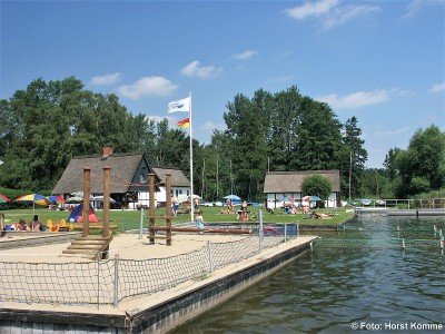 DLRG-Badestätte Pogeez am Ratzeburger See