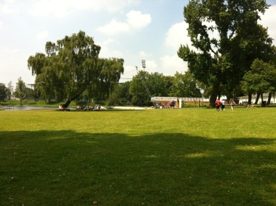 Liegewiese Strandbad Wedau