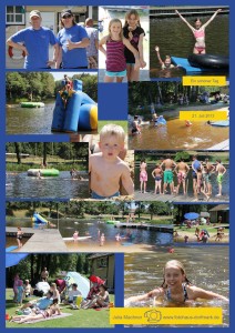 Spaß am Strandbad Dorfmark, dem Naturbad in der Lüneburger Heide