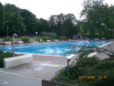 50m Becken Freibad