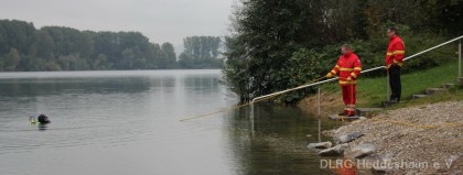 Badesee Heddesheim - DLRG Einsatzübung