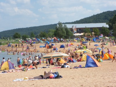 Badestrand Ramsberg am Großen Brombachsee