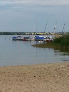 Fleesensee Silz am Campingplatz