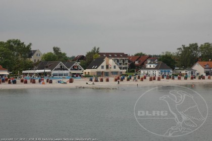 Strandblick von der Seebrücke