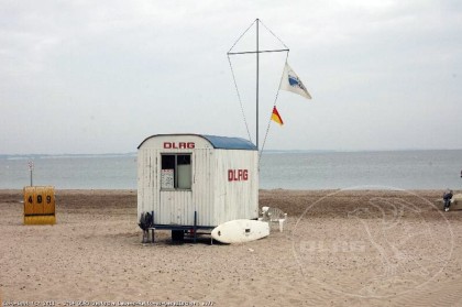 Strand- und Meerblick auf die Ostsee