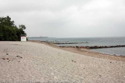 Strand- und Meerblick