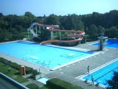 Außengelände - Freibad Langenfeld