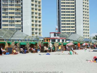 Promenaden- und Strandblick