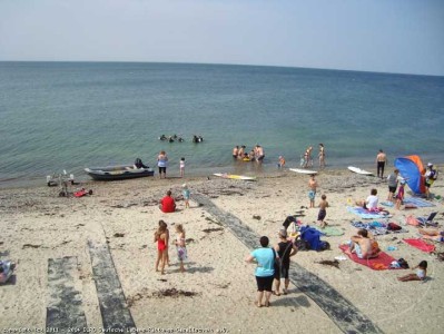 Blick auf den Strandbereich