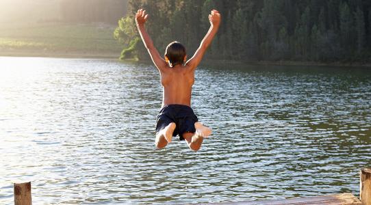 Sommerferien am Baggersee Bild