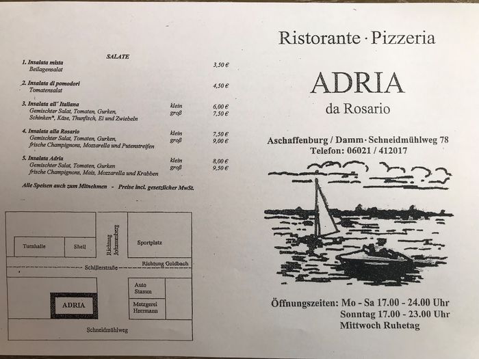 Adria Restaurant - Pizzeria
