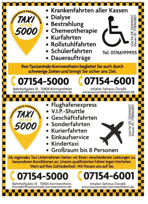 Taxivereinigung Kornwestheim