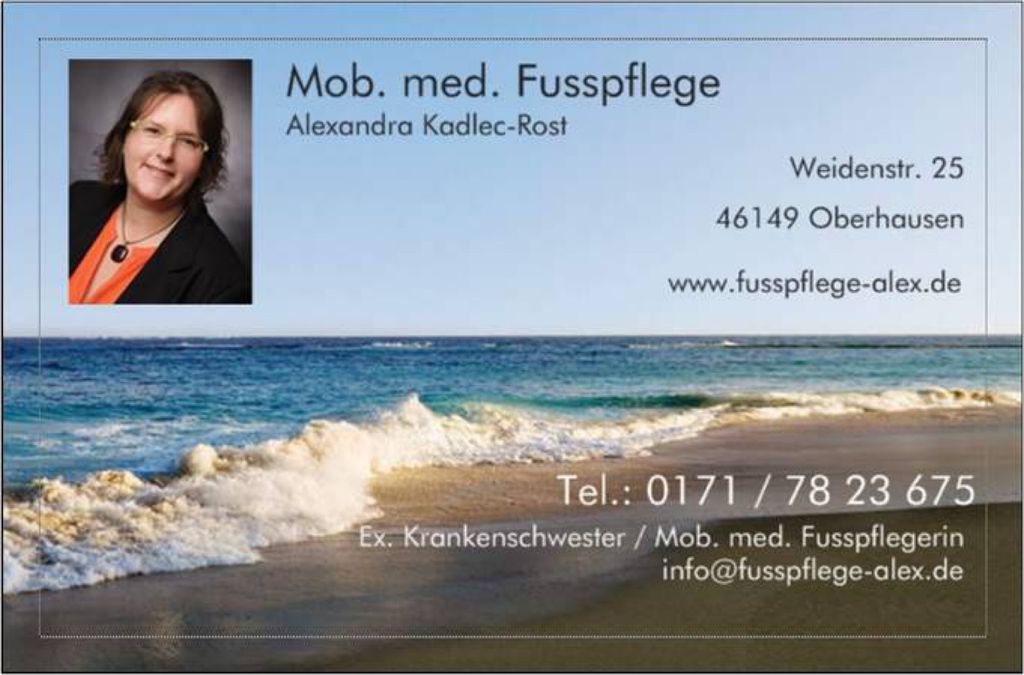 Nutzerfoto 1 Kadlec-Rost Alexandra Mobile Medizinische Fußpflege