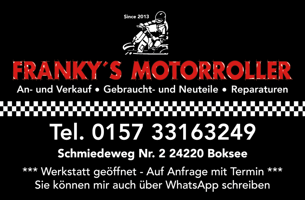Nutzerfoto 8 Franky's Motorroller An und Verkauf