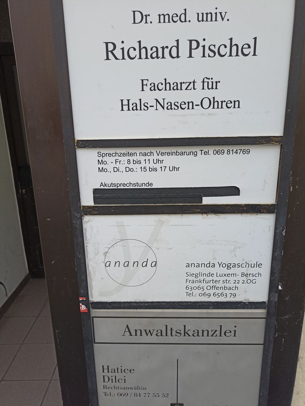 Nutzerfoto 2 Praxis für Hals-Nasen-Ohrenheilkunde Dr.med.univ. Pischel R.