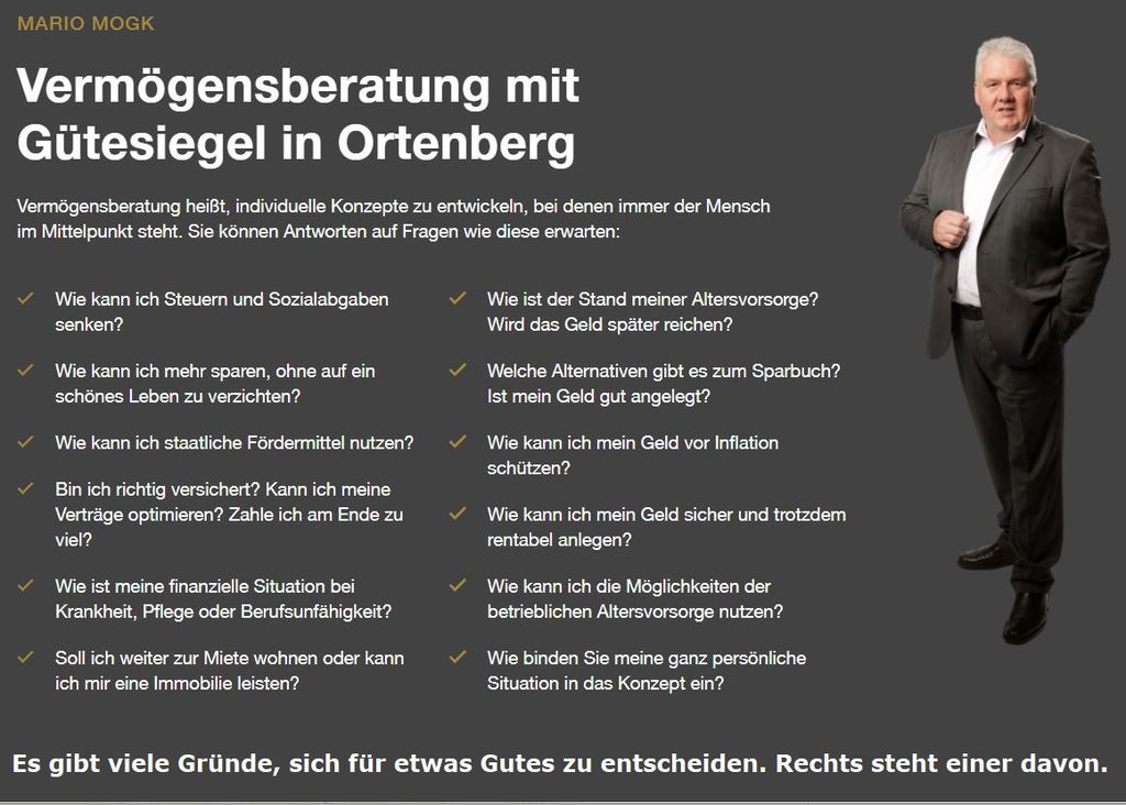 Nutzerfoto 1 Versicherungsbüro Mario Mogk Vermögensberatung