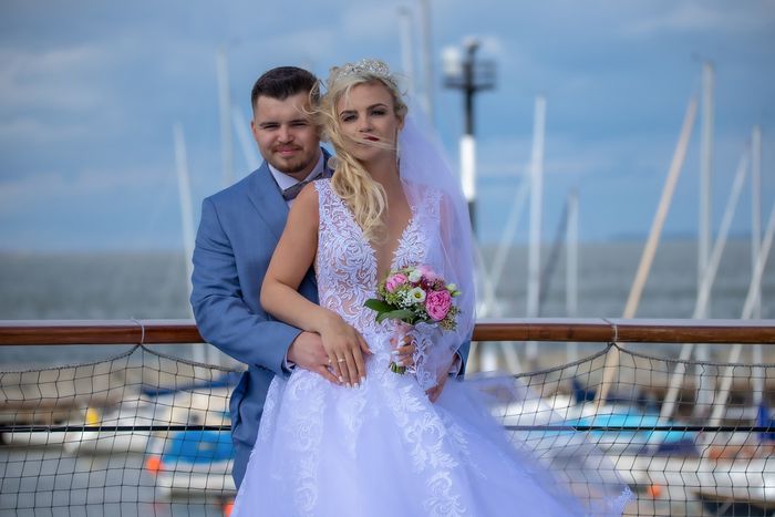 Heiraten in Stralsund, Fotograf fotografiert Hochzeit in Stralsund. Brautpaar Shooting mit Hochzeitsfotograf Karl-Heinz Fischer