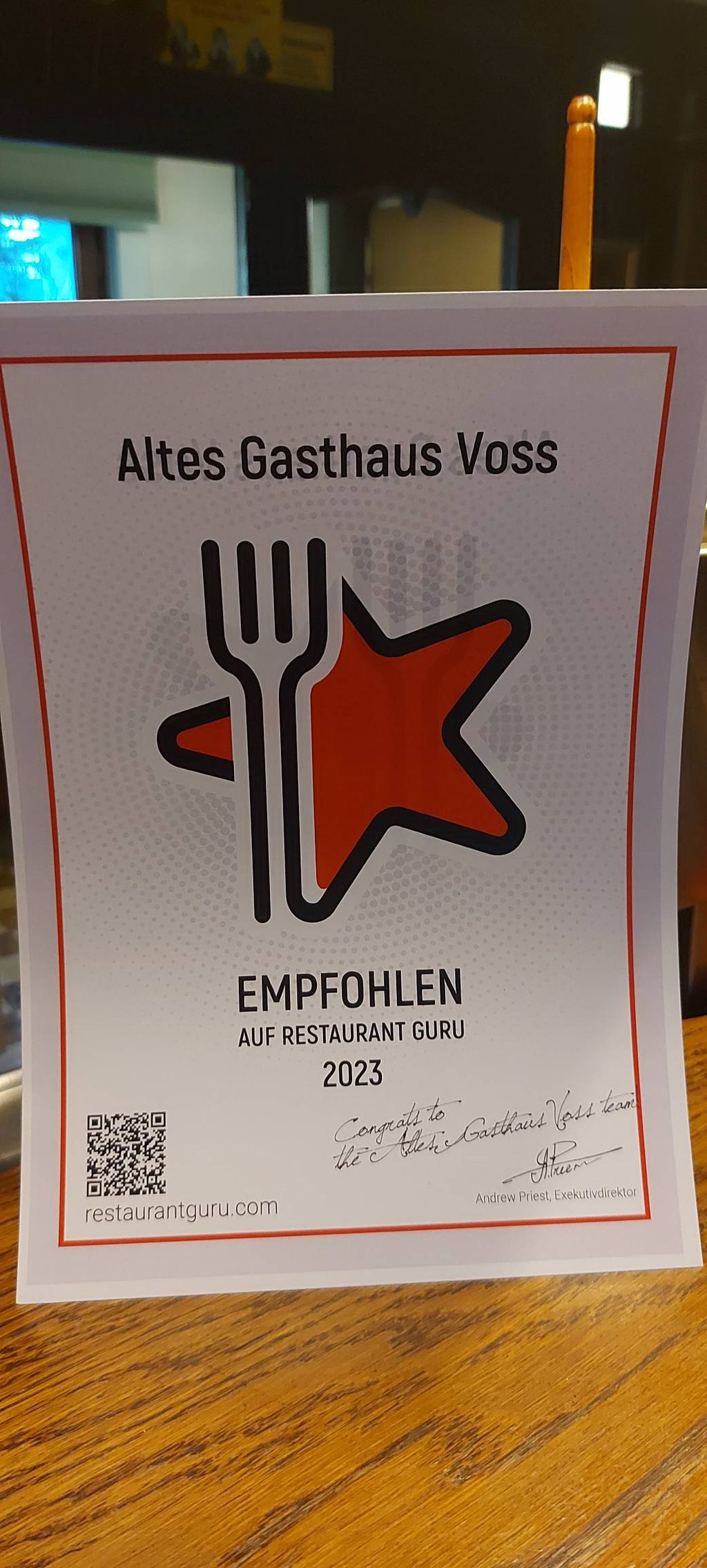 Nutzerfoto 1 Altes Gasthaus Voss