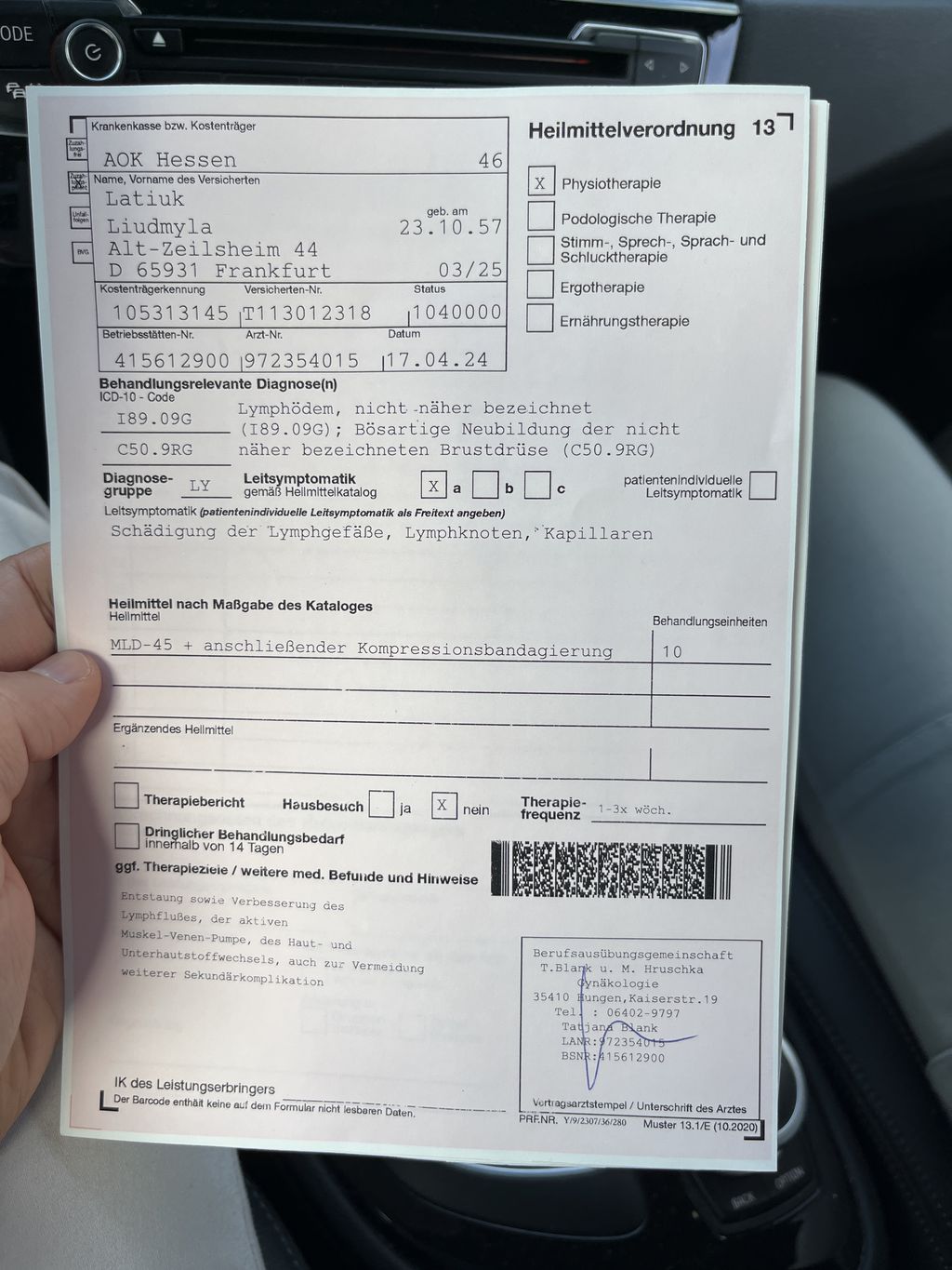 Nutzerfoto 1 Fennes-Flohr Praxis für Physiotherapie