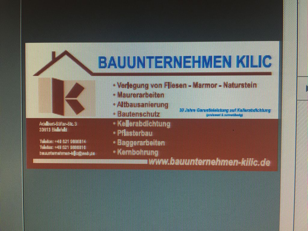 Nutzerfoto 34 Bauunternehmen Kilic Nutzerfoto 34 Bauunternehmen Kilic