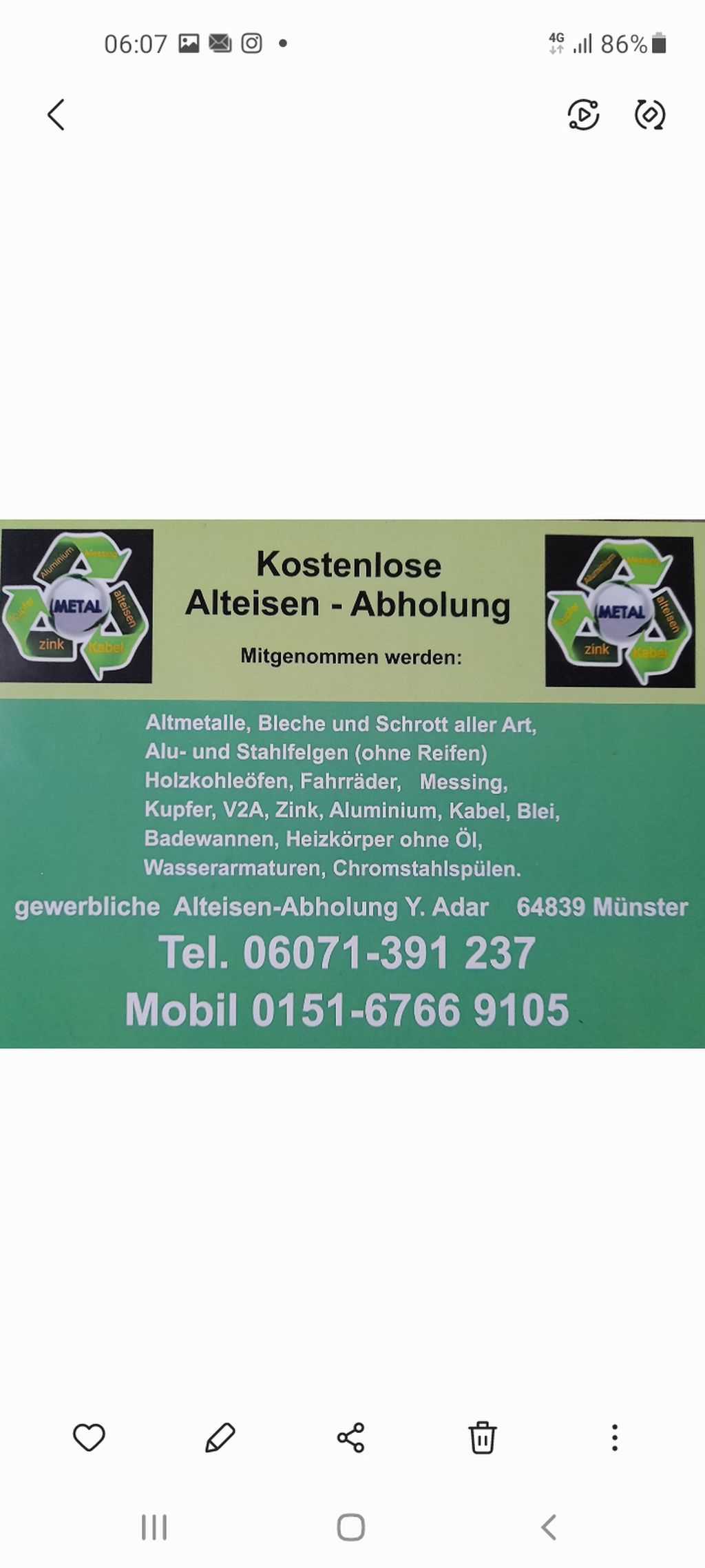 Nutzerfoto 1 Yildirim Adar Schrotthandel