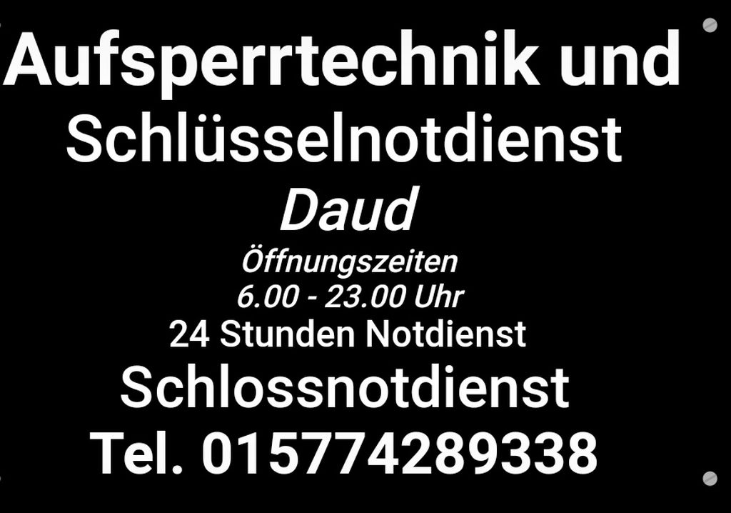 Nutzerfoto 13 Schlüsseldienst und Schlüsselnotdienst Daud