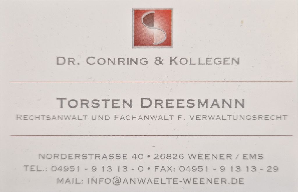 Nutzerfoto 1 Dreesmann Torsten Rechtsanwalt