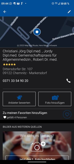 Christiani Jörg Dipl.-Med. u. Jordy Gemeinschaftspraxis für Allgemeinmedizin
