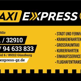 Taxi Express Günzburg bereitgestellt von Das &Ouml;rtliche
