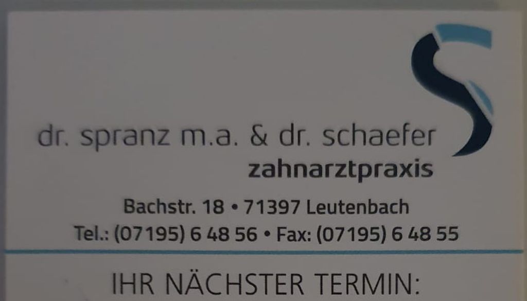 Nutzerfoto 1 Spranz Dr. M.A., Schaefer Dr.