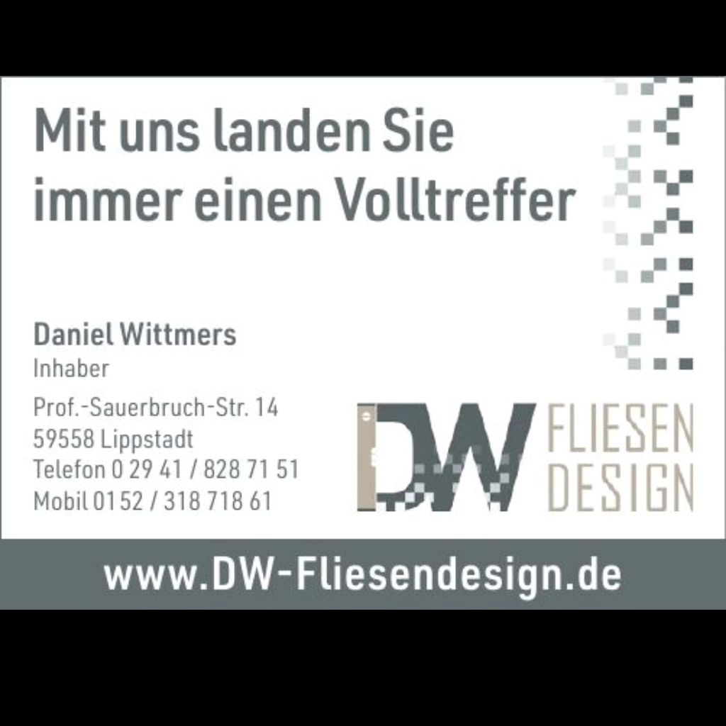 Nutzerfoto 1 Daniel Wittmers Fliesenlegerbetrieb DW Fliesen Design