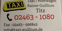 Nutzerfoto 1 Taxi Guillium