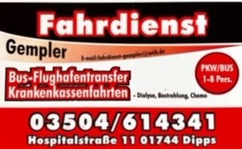 Nutzerfoto 1 Tag + Nacht Fahrdienst A. Gempler