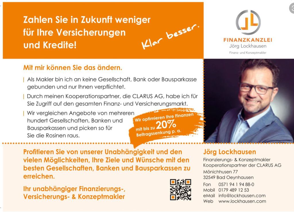 Nutzerfoto 4 Lockhausen Jörg Finanzberater Nutzerfoto 4 Lockhausen Jörg Finanzberater