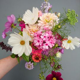 Blumenstrauß aus Bio-Blumen