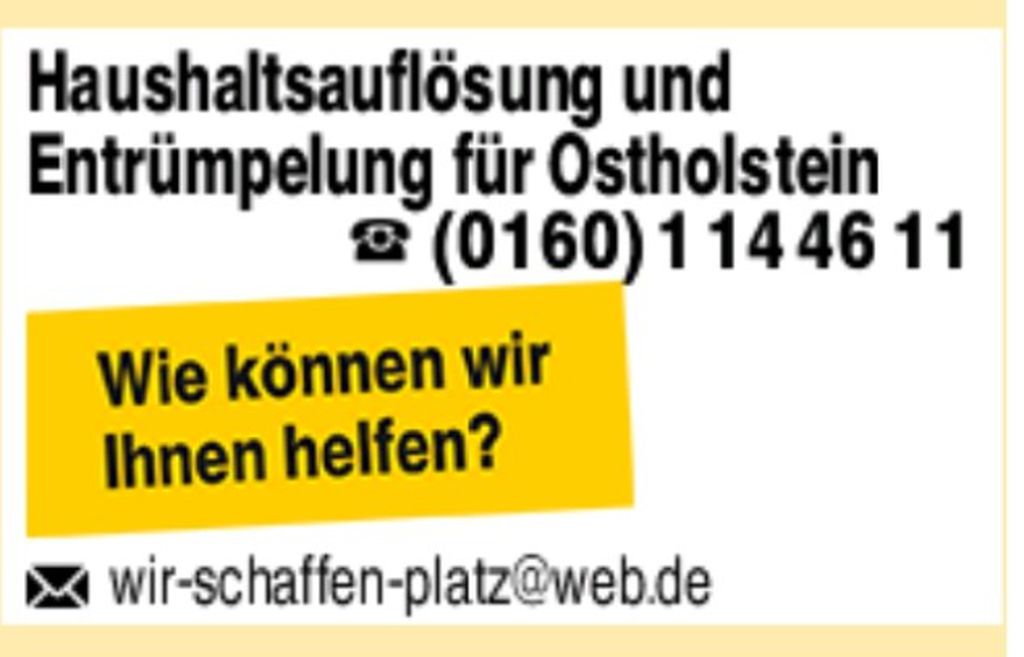 Nutzerfoto 2 Eutiner Entrümpelungen