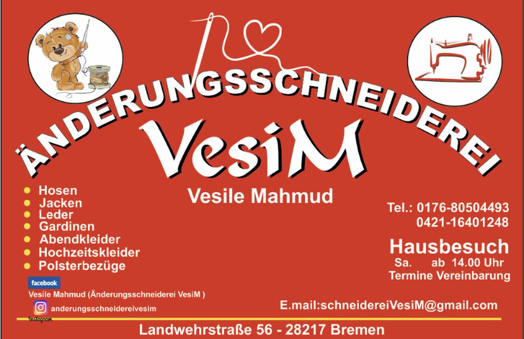 Nutzerfoto 1 Änderungsschneiderei VesiM
