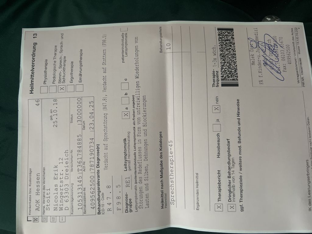 Nutzerfoto 1 Walla Stephan Logopädie