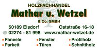 Nutzerfoto 1 Mathar u. Wetzel & Co. GmbH Holz- und Kunststofferzeugnisse