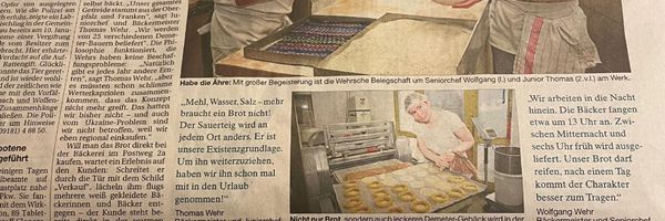 Bild zu Bio-Vollwert-Bäckerei Wehr - Wolfgang Wehr