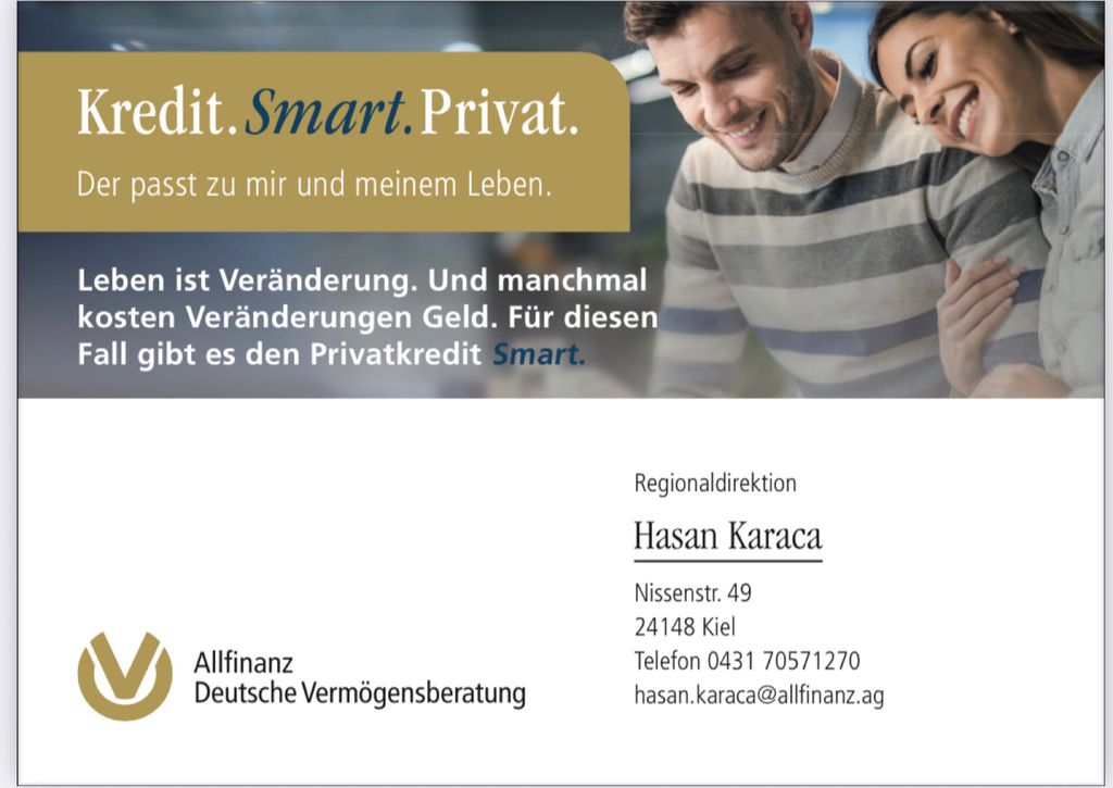 Nutzerfoto 1 Allfinanz AG, DVAG Generali Versicherung Hasan Karaca Nutzerfoto 1 Allfinanz AG, DVAG Generali Versicherung Hasan Karaca