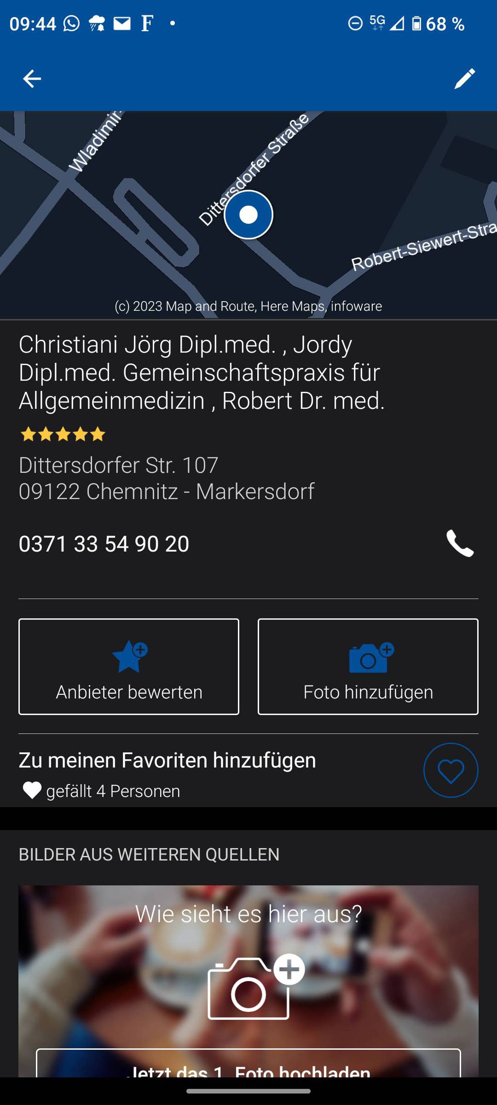Nutzerfoto 1 Christiani Jörg Dipl.med. , Jordy Dipl.med. Gemeinschaftspraxis für Allgemeinmedizin , Robert Dr. med.