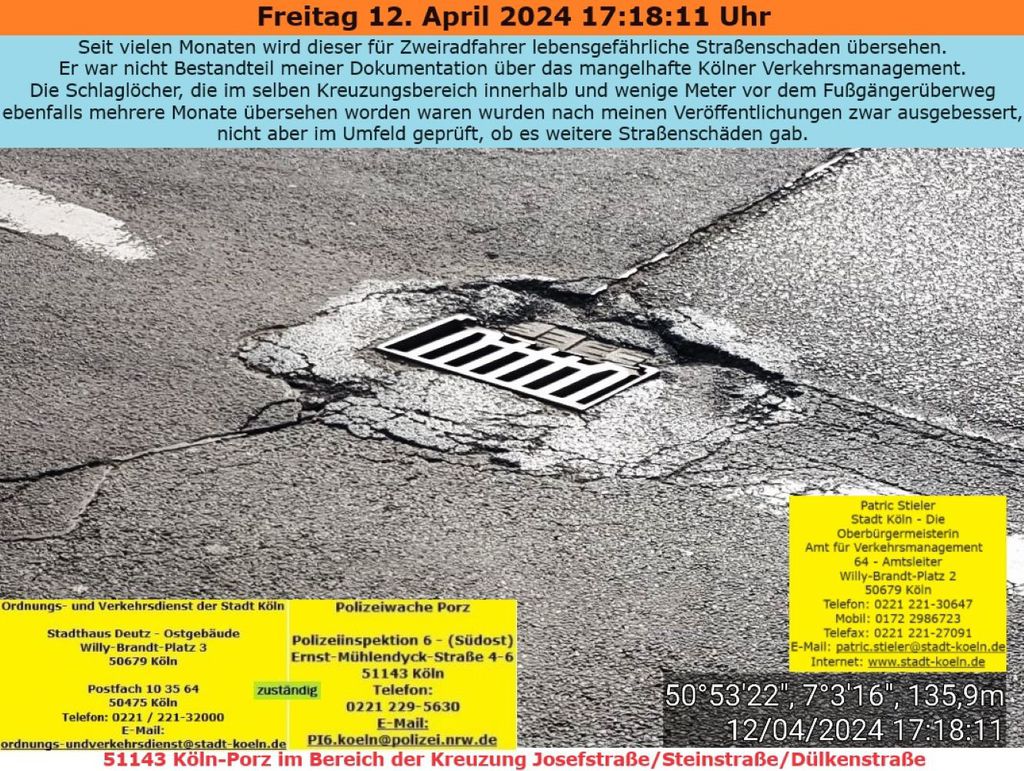 Nutzerfoto 1 Polizeipräsidium Köln Polizei Nutzerfoto 1 Polizeipräsidium Köln Polizei