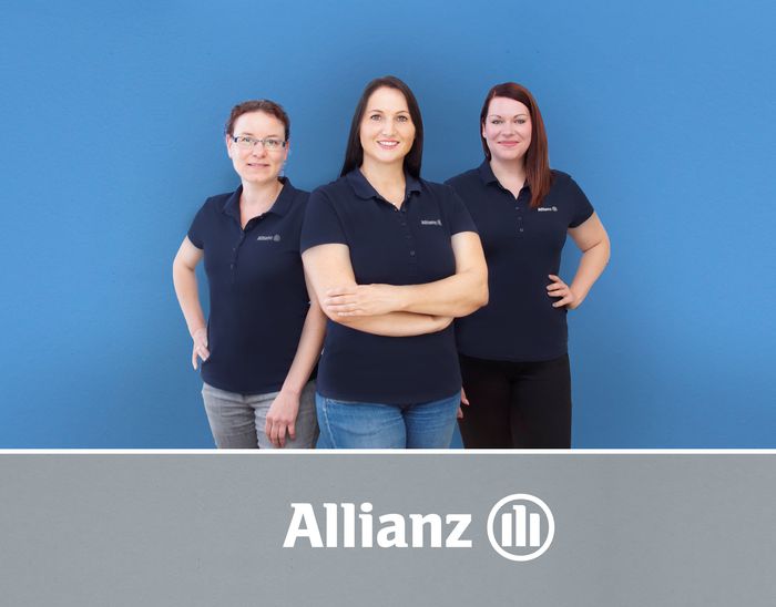 Das Allianz-Team Silke Groß und Mitarbeiter