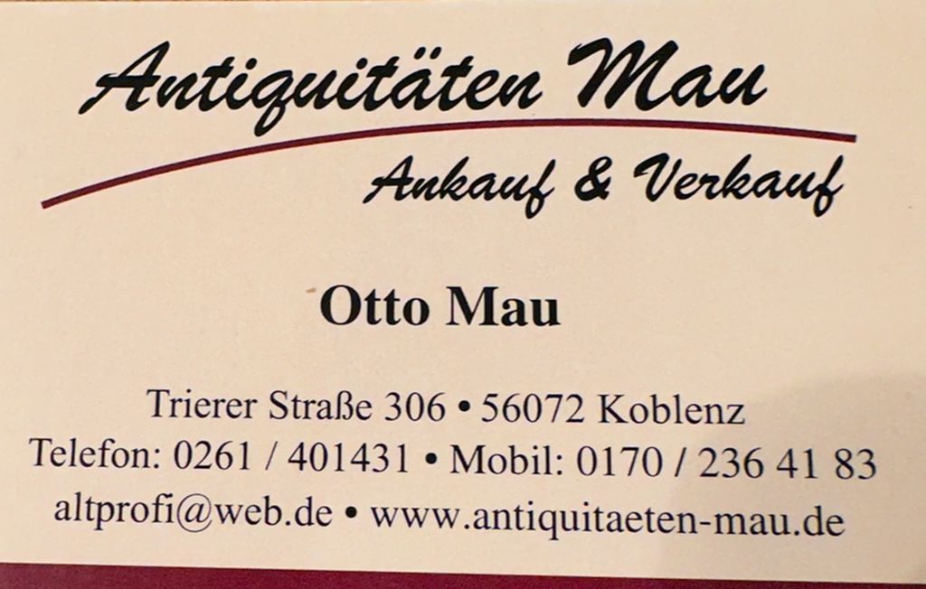 Nutzerfoto 8 Mau Otto Antiquitäten Nutzerfoto 8 Mau Otto Antiquitäten