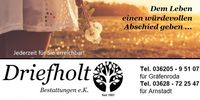 Nutzerfoto 1 Driefholt Bestattungen e. K. Inhaber: Tobias Driefholt