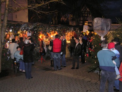 Weihnachtsmarkt in Westerheim Württemberg 2010 (01)