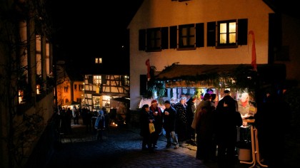 Dilsberger Weihnachtsmeile in der historischen Bergfeste